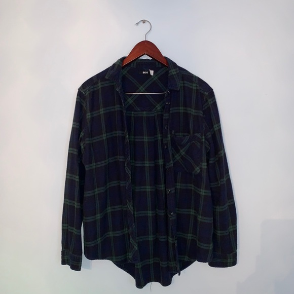 BDG Plaid Flannel - Picture 3 of 3